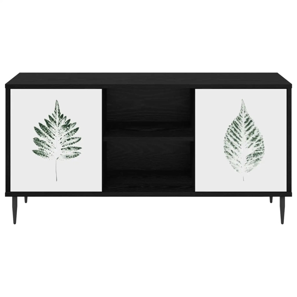 Mobile TV HANAU 102 x 33 x 51 cm Rovere Nero 8007065
