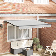 Telaio Elettrico per Tenda Retrattile 2.5x2 m Metallo