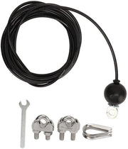 Sistema di Cavi Estensibili per Palestra Fitness da 398,8 cm - Catena di Ricambio - Catena di Sostituzione - Sistema di Cavi per Palestra - Materiale Duraturo - Sistema di Cavi per Palestra Fitness
