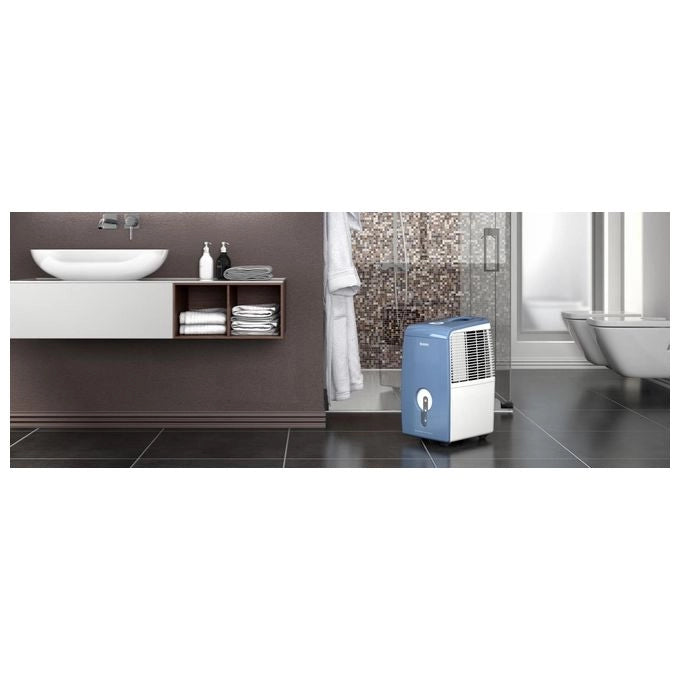 Olimpia Splendid AQUARIA 28 Deumidificatore 28 l-24h 3,5 L tanica 42 dB 425 W per ambienti fino a 120 m³ colore Blu Bianco