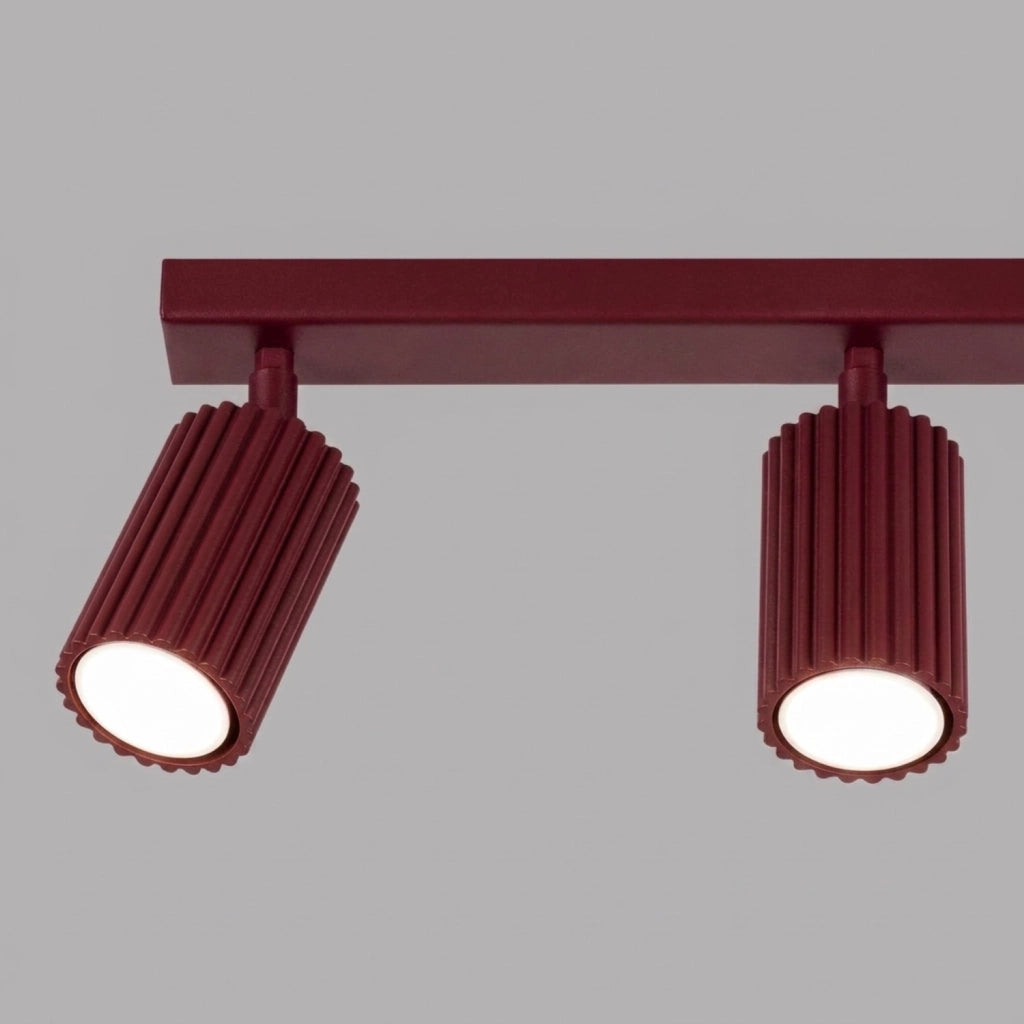Plafoniera KARBON 3L bordeaux