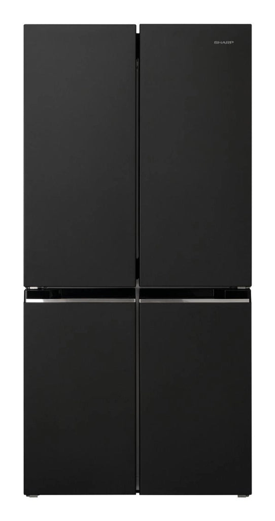 Sharp sj-nfa15imxbe frigorifero side-by-side libera installazione 488 l e nero