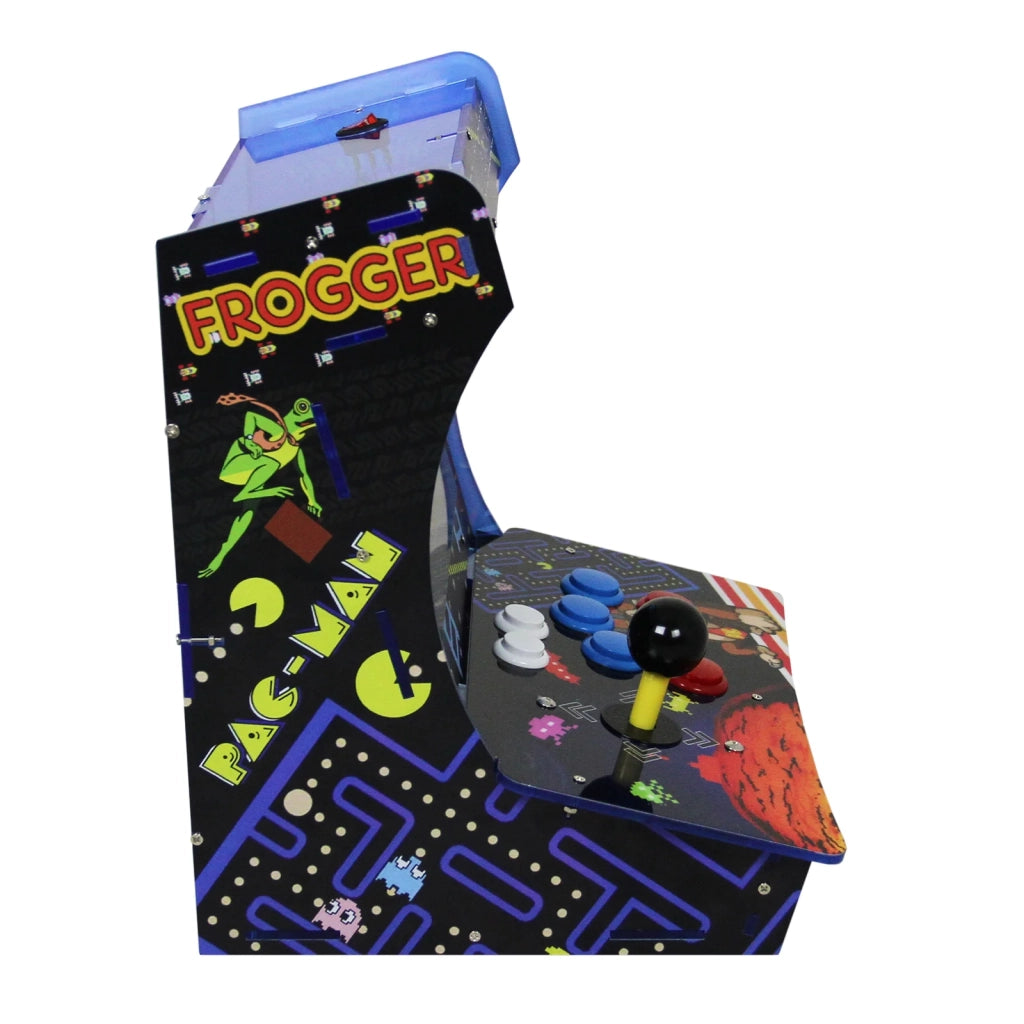 Mini Macchina Arcade con 1299 Giochi Anni 80-90 Vintage da Bar o da Tavolo