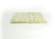 Tappeto Da Cucina E Da Salotto Modello Shaggy - 100x150cm - Bianco