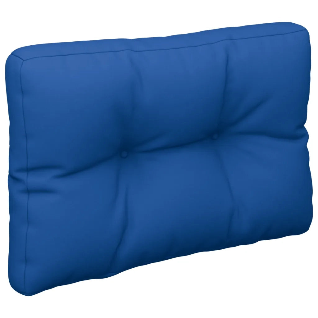 Cuscini per Pallet 2 pz Blu Reale in Tessuto 360677