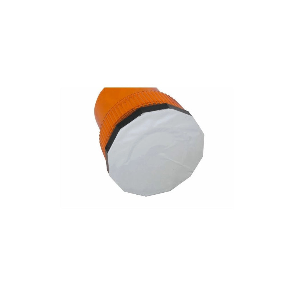Trade Shop - Lampada Di Segnalazione 12v Con Attacco Magnetico Per Auto Camion Arancione -