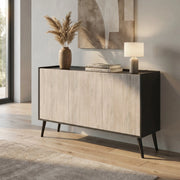 Madia di design con 3 ante in Legno Composito cm 150x41 5x78 - THOMAS