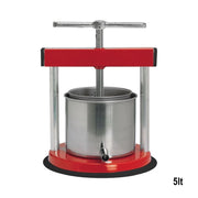Torchietto Tommy in Acciaio 5 L – Pressa Manuale per Uso Domestico 00800