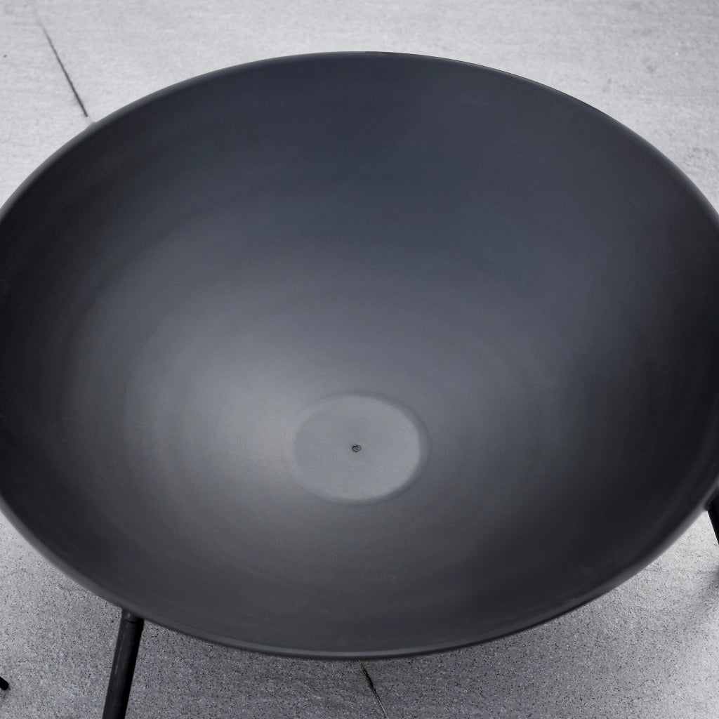 Brasero per Esterno Giardino ¨C zephmum ¨C Nero ?47x21 cm