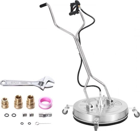 Pulitore a bassa pressione per superfici - 609,6 mm - Massimo 4000 PSI - Sistema di aspersione doppio
