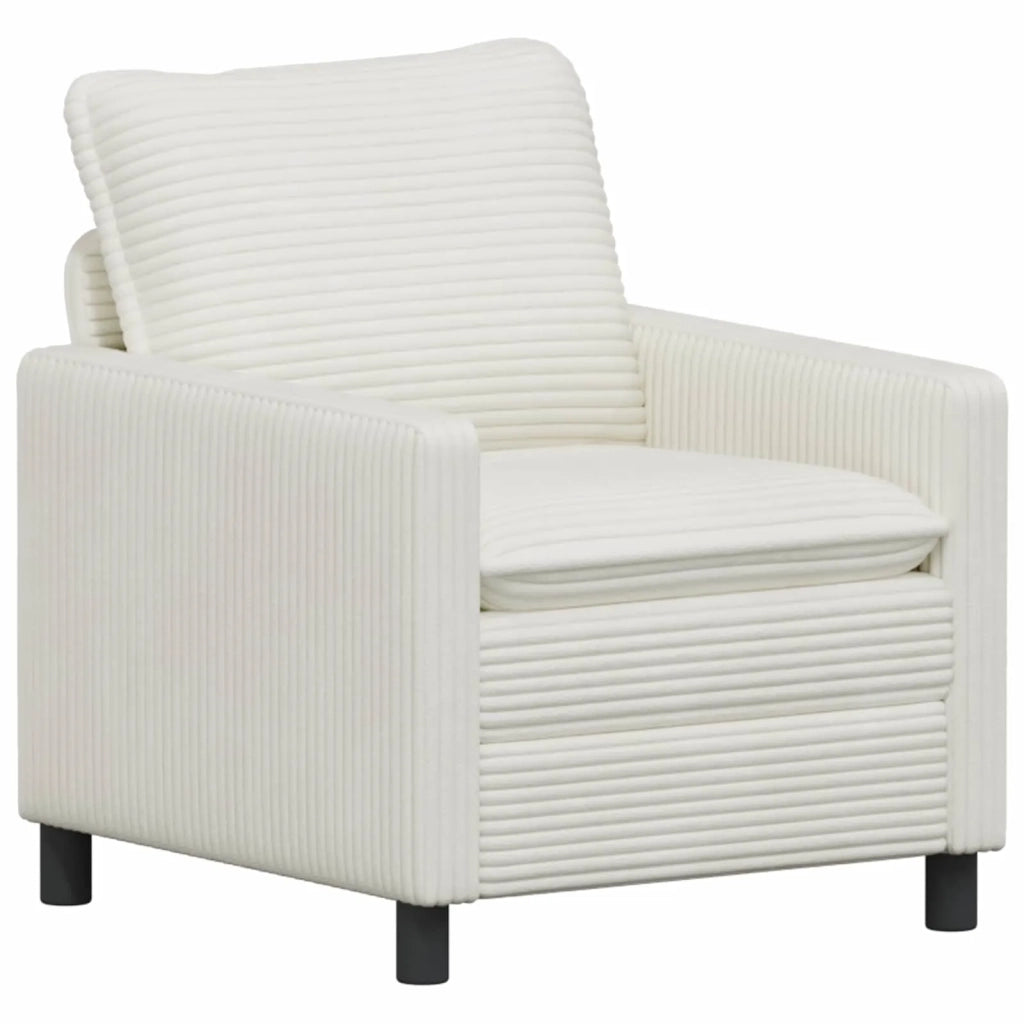 Set di divani 2 pcs Crema Poliestere 3417096