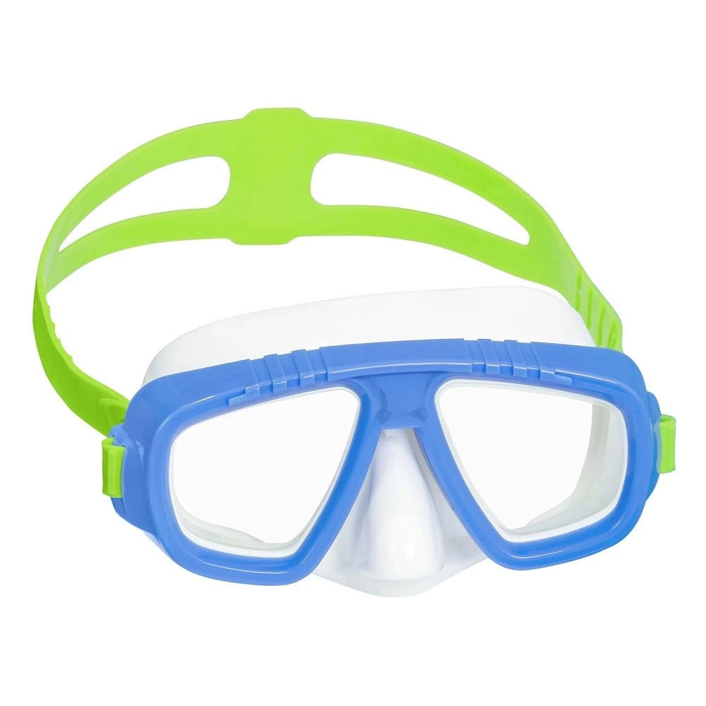 Trade Shop - Maschera Sub Caymen 3-6 Anni 3 Colori Lenti In Policarbonato Protezione Uv 22011 -