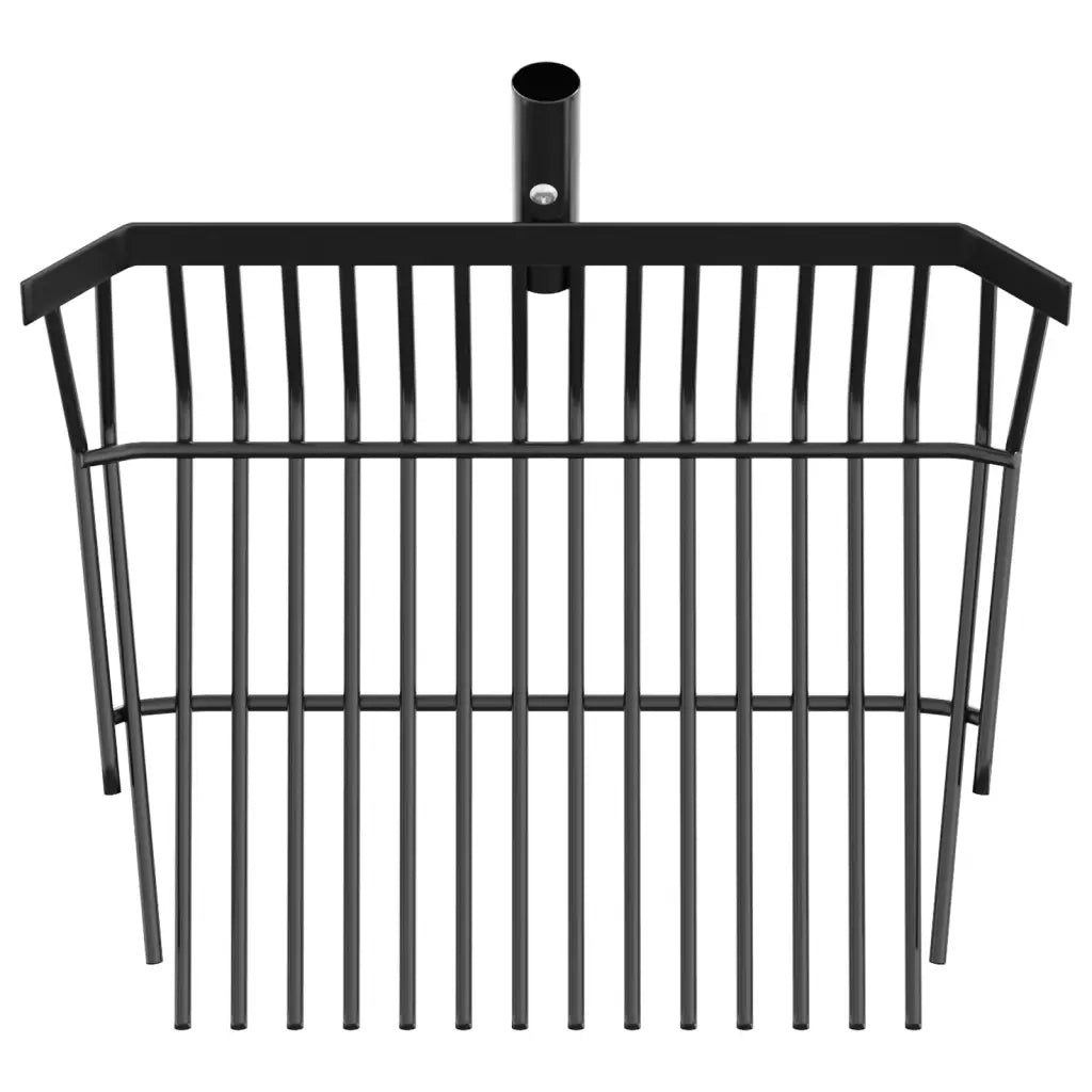 Testa per Forcone con 14 Denti Nero in Acciaio 172481