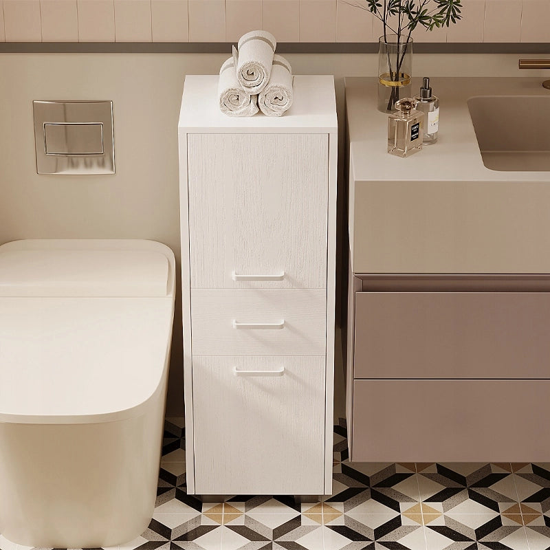 Funzionale mobiletto a 2 ante con cassetto, stile loft moderno, 86 cm