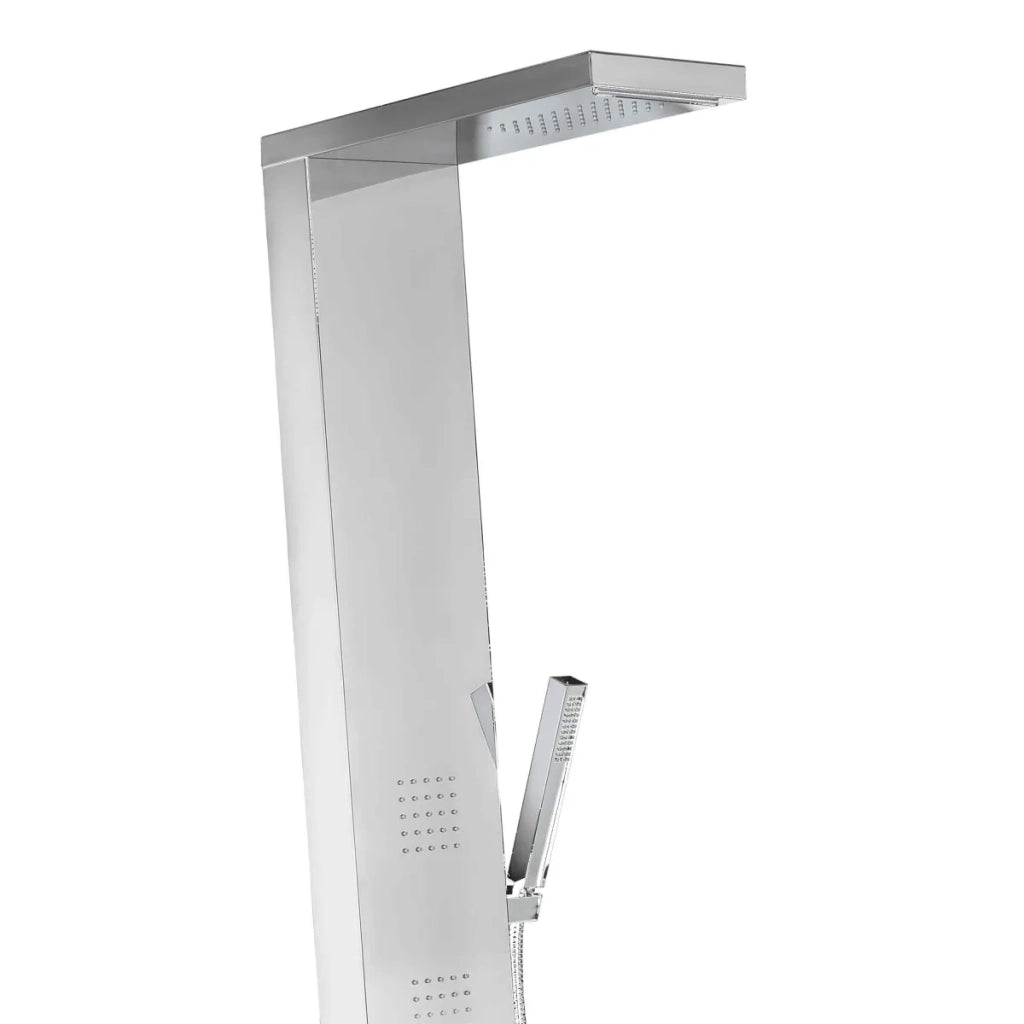 PARETE ATTREZZATA MULTIFUNZIONE MOD. BROADWAY- Acciaio inox lucidato- METAF- pezzi 1