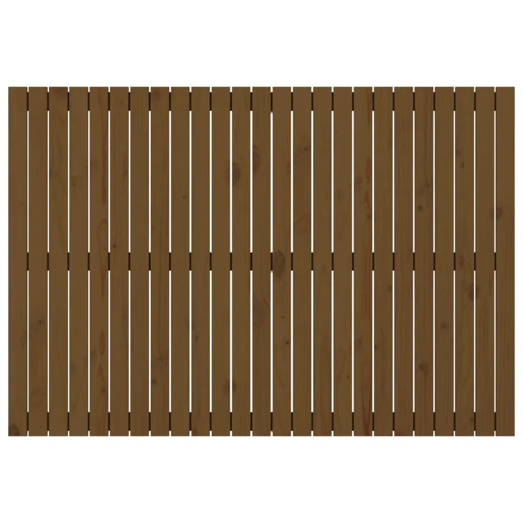 Testiera da Parete Ambra 159,5x3x110 cm Legno Massello di Pino