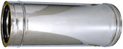 TUBO DOPPIA PARETE PER STUFA Ø interno/esterno cm. 8/13 H cm.100