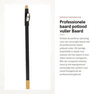 Penna per definire la linea della barba - Strumento di styling - Puntaspunta - Design compattibile - Adatto per uso familiare e professionale - Penna per barba