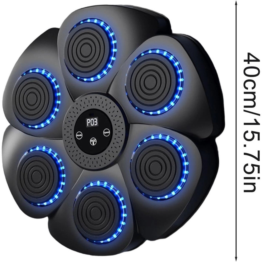 Trade Shop - Macchina Musicale Per Boxe Attrezzatura Da Palestra Wireless Salvaspazio Per Fitness -