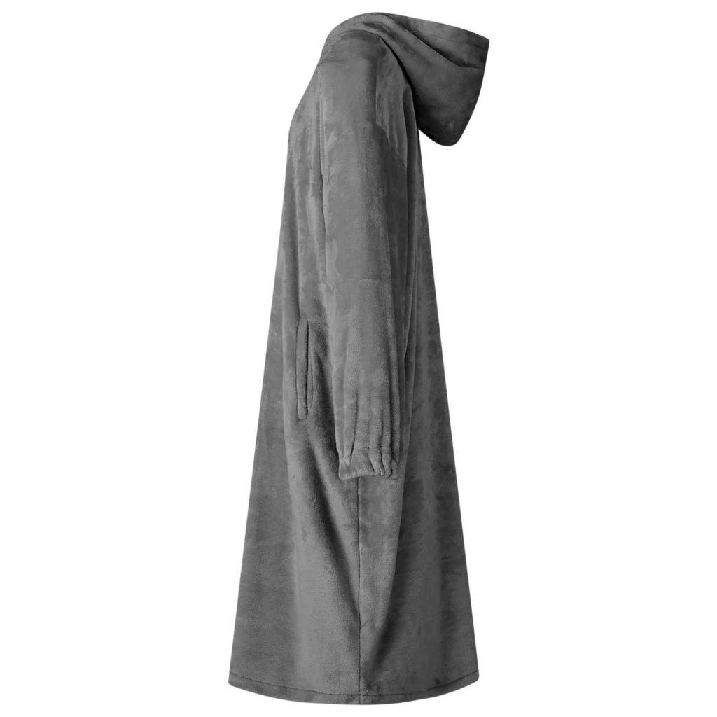 Felpa coperta Grigio scuro m Flanella CFW6977417