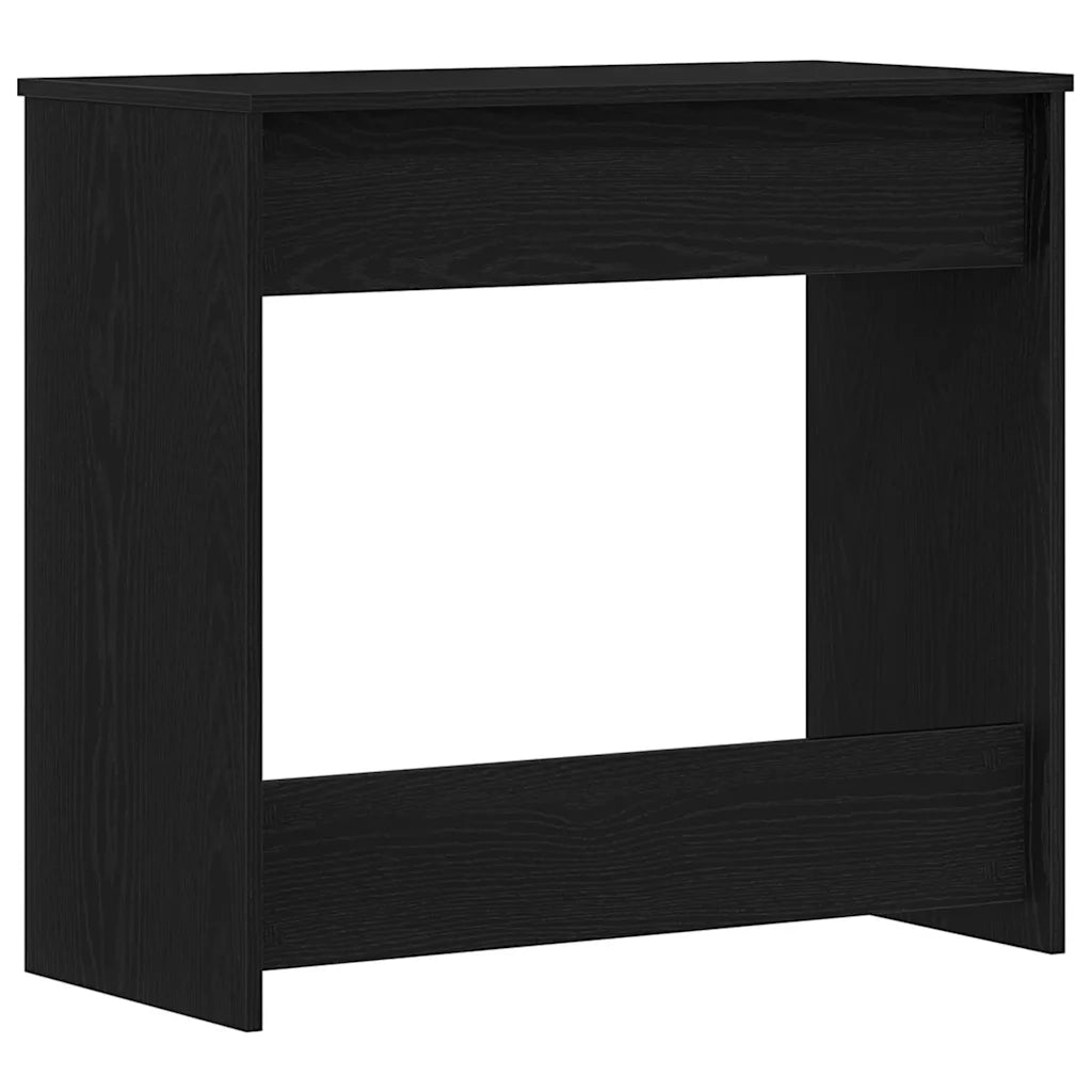Scrivania Rovere Nero Legno ingegnerizzato 80 x 40 x 75 cm 862480