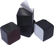 Altezza per mobili - 5 cm diametro 64 cm altezza - acciaio inossidabile - per letti a quattro posti - divani - armadi - sedie - nero