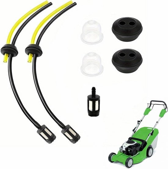 Serpenti di Benzina con Filtro - 7 Pezzi - Serpenti di Carburante - Serpenti di Ricambio - Sostenibili - Adatti a Diverse Applicazioni