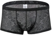 Boxershort Uomo Transparenza Cintura - Abbigliamento Intimo Uomo - Sotto la Camicia Uomo - Abbigliamento Casual Uomo - Materiale Soffice e Elastico