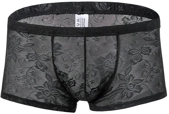 Boxershort Uomo Transparenza Cintura - Abbigliamento Intimo Uomo - Sotto la Camicia Uomo - Abbigliamento Casual Uomo - Materiale Soffice e Elastico
