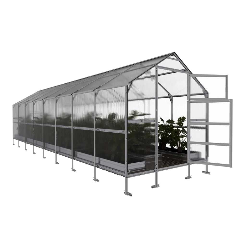 Serra da giardino KLASIKA BERNARD 2,35 x 8 m (18,8 m²), 6 mm con rivestimento in policarbonato