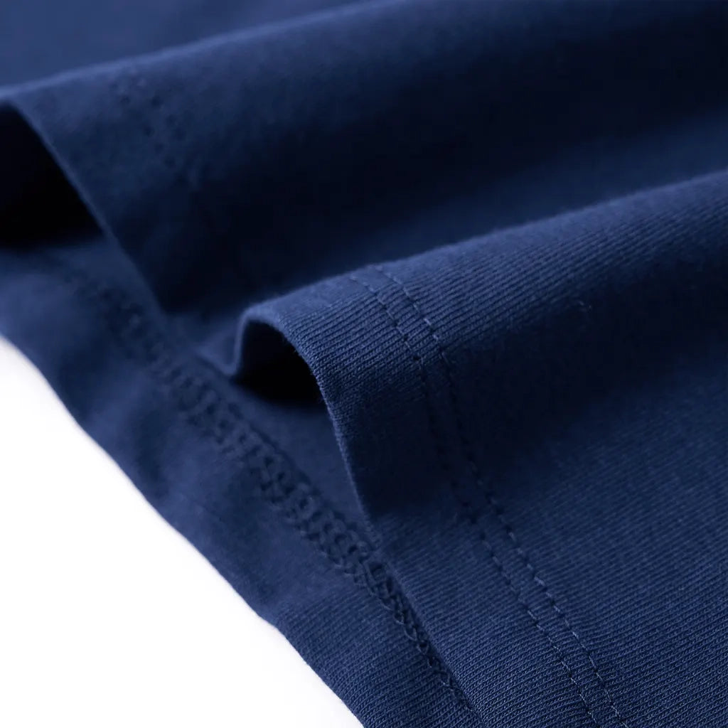 Maglietta da Bambina Blu Marino 116