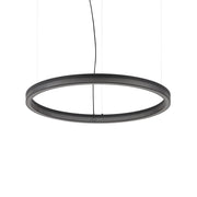 Lampada A Sospensione Crown 1 Luce Led Integrato Nero