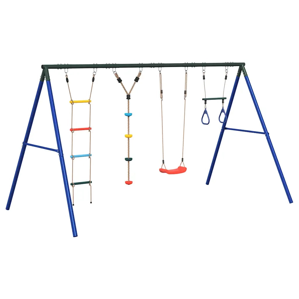 Set Gioco da Esterno con Altalena Trapezio Scala e Altalena CFW3960864