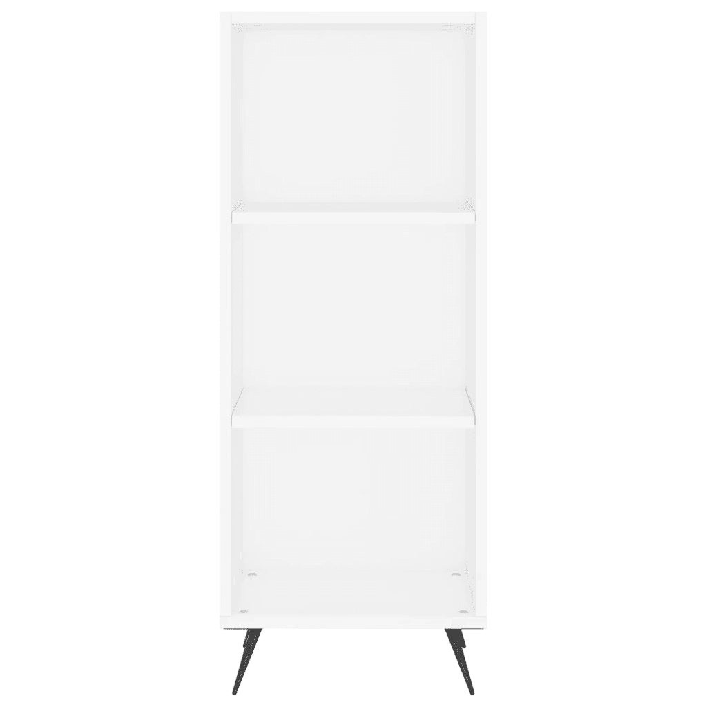 Scaffale Bianco 34,5x32,5x90 cm in Legno Multistrato 828700