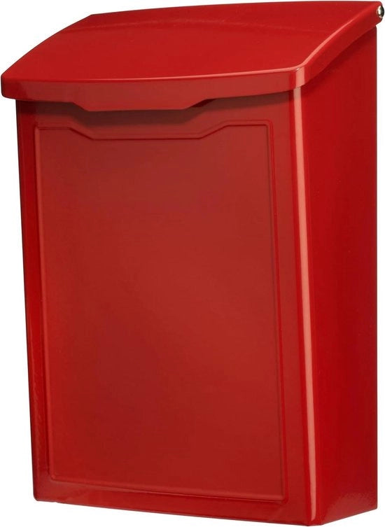 Montaggio di una cassetta delle lettere con maniglie rosse - 2681R - S
