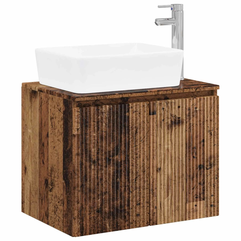 Set di mobili per il bagno Legno antico Legno ingegnerizzato 3404338