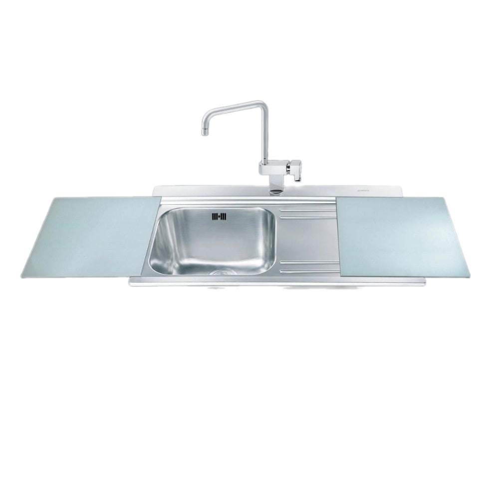 Lavello 90x50 cm gocciolatoio destro