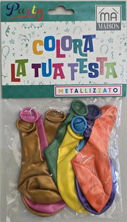 MA MAISON PALLONCINI MULTICOLOR RMETALLIZZATI
