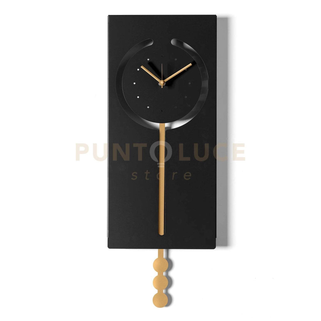 Orologio a pendolo Omega Nero,oro laccato