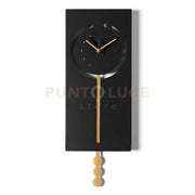 Orologio a pendolo Omega Nero,oro laccato