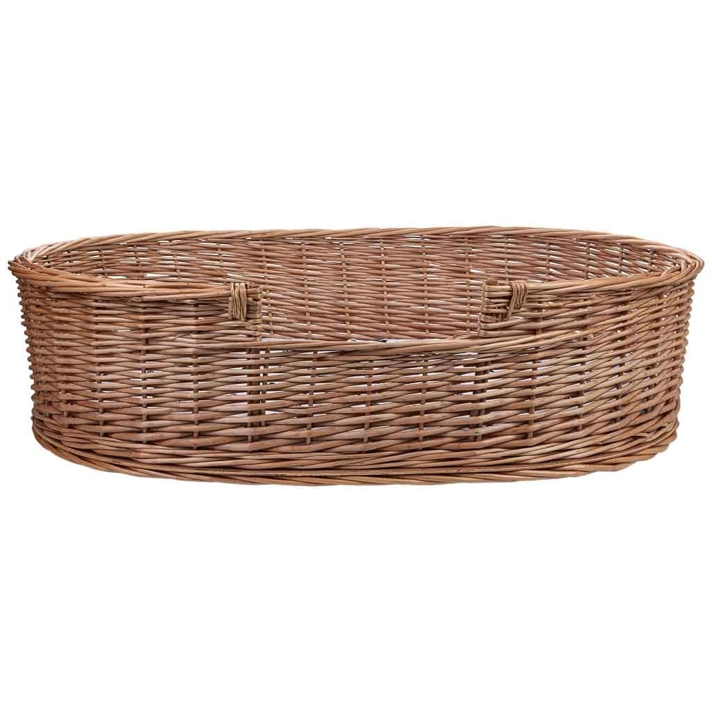 Cuccia in vimini per animali 100x76x18/25h cm