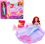 Disney Princess Ariel con piscina, Bambola con ouscina e sabbia magica,Mattel, Eta 3+