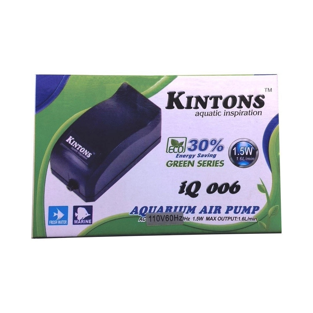 Trade Shop - Pompa Aria Areatore Aeratore Per Acquario Ossigenatore Acqua 1,5 Watt 1,6 Lt/min -