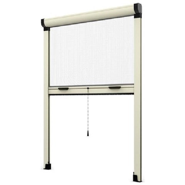 Zanzariera a Rullo Riducibile 120 x 160 Avorio 1013