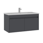 Mobile lavabo "Side 100 v3" - 100 x 45 x 52 cm - Antracite opaco