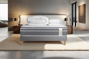 Pacchetto letto completo - Materasso 180x200cm + Box spring con doghe (kit) + 2 cuscini + Piumino - Trente PLUS