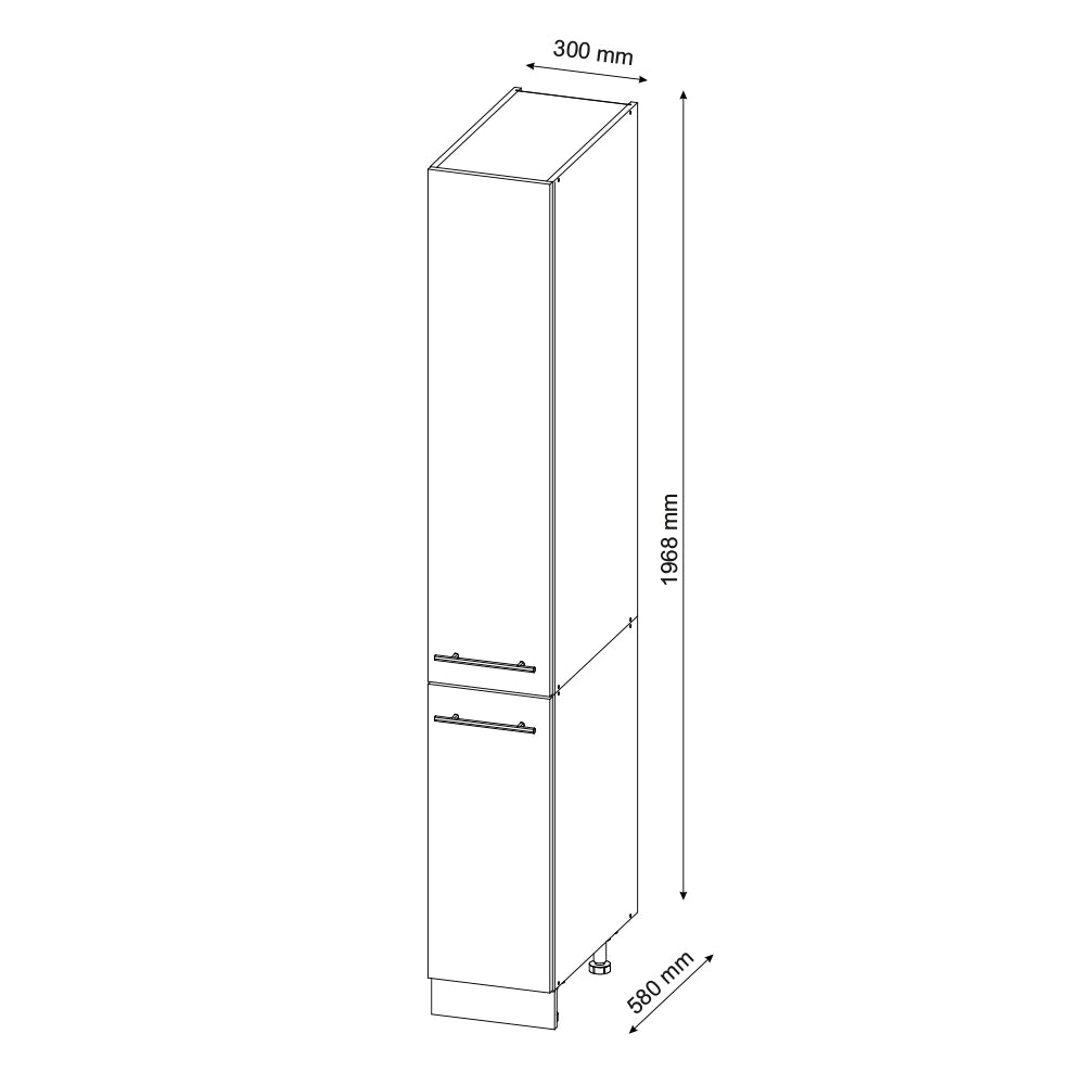 Vicco Armadio da farmacia Quercia dorata 30 cm