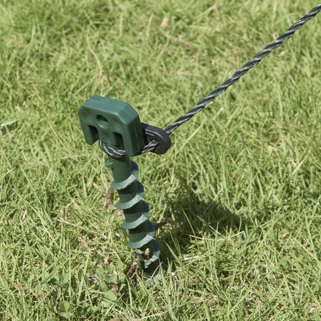 Serra da Giardino Hunze per Coltivazione Piante Copertura Semitrasparente Bianco Alto 183 cm [en.casa]