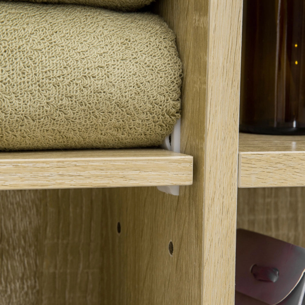 Armadietto Bagno con Specchio e Ripiani Aggiustabili ¨C Zephmum ¨C 60x15x70 cm Robe