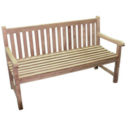 Panca in legno Teak SALINA a 3 posti